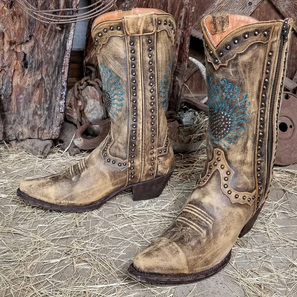 Dan Post "heartbreaker" cowboy boots 9M - Picture 3 of 10